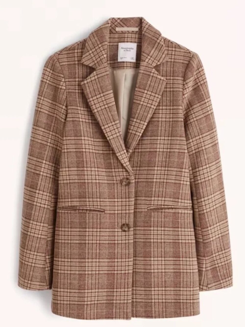 NWT Abercrombie & Fitch Heavyweight Wool Blend Blazer Coat